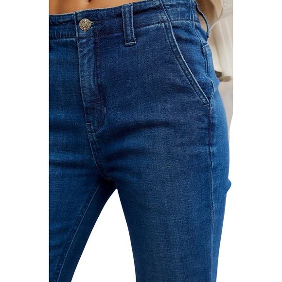 MSRP $128 FREE PEOPLE Marque Flare Jeans SIZE 27 | SAME DAY SHIP or NEXT DAY - Picture 4 of 10